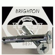 SLEEVE ANCHOR, FLAT HEAD PHILLIPS/SLOTTED COMBO, ZINC CR+3 (INCH)