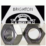 METRIC CLASS 8 ALL METAL LOCKNUT DIN 980 V ZINC CR+3 & WAXED