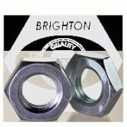 METRIC CLASS 04 HEX JAM NUTS DIN 439B ZINC CR+3