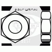 HEAVY HEX JAM NUT, A563 GRADE A, PLAIN (INCH)