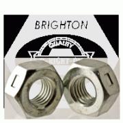 GRADE A, REVERSIBLE HEX LOCKNUT, ZINC CR+3 (INCH)