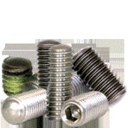 Oval Point Set Screws