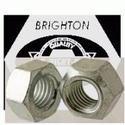 METRIC CLASS 10 ALL METAL LOCKNUT DIN 980 V ZINC CR+3 & WAXED