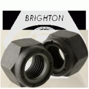 GRADE C NYLON INSERT LOCKNUT, NE, PHOSPHATE & OIL (INCH)