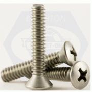 MACHINE SCREW, PHILLIPS OVAL HEAD, STAINLESS STEEL 18 8 (INCH)