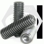 METRIC CUP POINT SET SCREWS, 45H ISO 4029 / DIN 916, THERMAL BLACK OXIDE