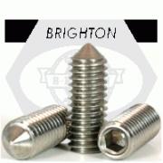 CONE POINT SOCKET SET SCREWS, STAINLESS STEEL 18 8 (INCH)