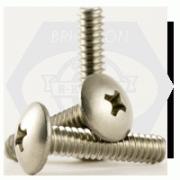 MACHINE SCREW, PHILLIPS TRUSS HEAD, STAINLESS STEEL 18 8 (INCH)