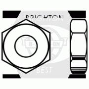 HEAVY HEX JAM NUT, A563 GRADE A, ZINC (INCH)