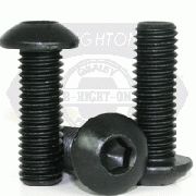 BUTTON SOCKET CAP, THERMAL BLACK OXIDE, ALLOY (INCH)